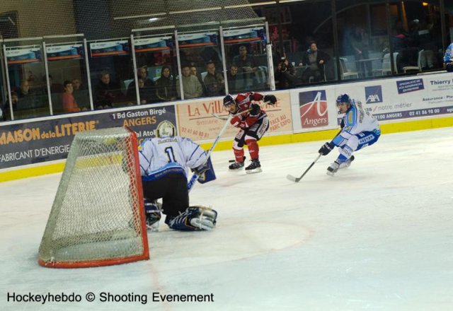 Photo hockey match Angers  - Villard-de-Lans le 24/11/2012