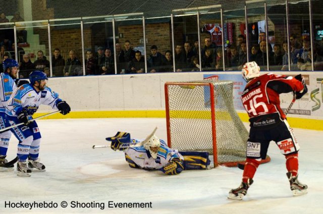 Photo hockey match Angers  - Villard-de-Lans le 24/11/2012