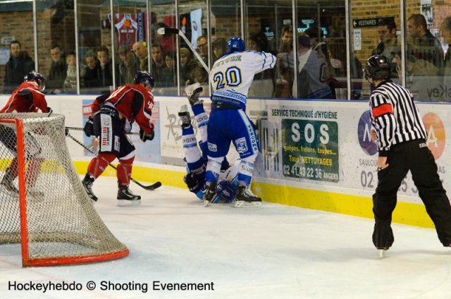 Photo hockey match Angers  - Villard-de-Lans le 24/11/2012