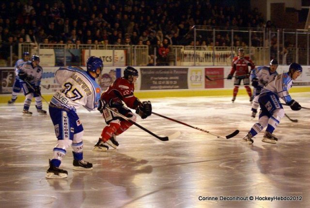 Photo hockey match Angers  - Villard-de-Lans le 24/11/2012