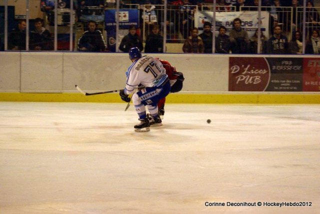 Photo hockey match Angers  - Villard-de-Lans le 24/11/2012