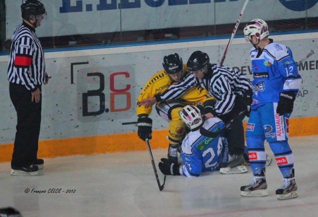 Photo hockey match Gap  - Rouen le 24/11/2012