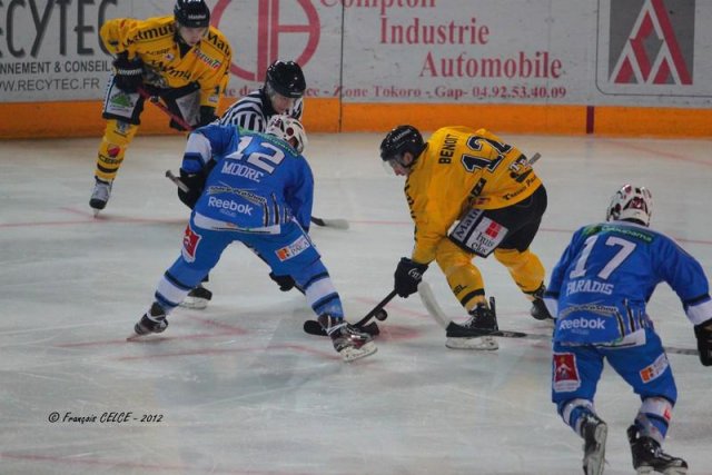 Photo hockey match Gap  - Rouen le 24/11/2012