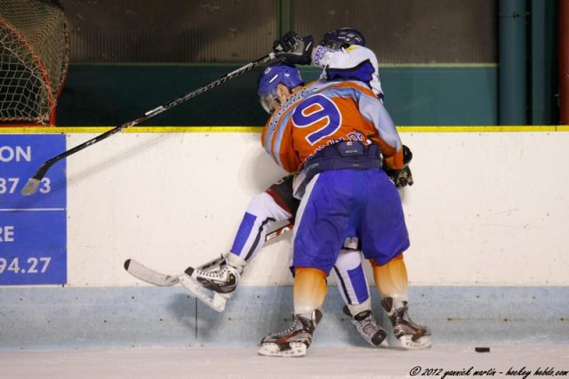 Photo hockey match Clermont-Ferrand - Compiègne le 24/11/2012