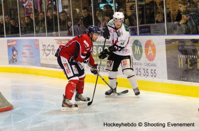 Photo hockey match Angers  - Briançon  le 27/11/2012