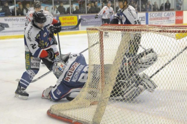 Photo hockey match Caen  - Mulhouse le 30/11/2012