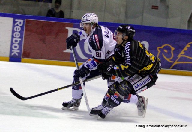 Photo hockey match Rouen - Grenoble  le 30/11/2012