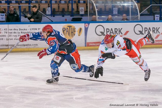 Photo hockey match Lyon - Amnéville le 01/12/2012