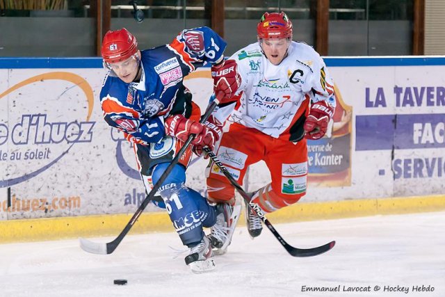 Photo hockey match Lyon - Amnéville le 01/12/2012