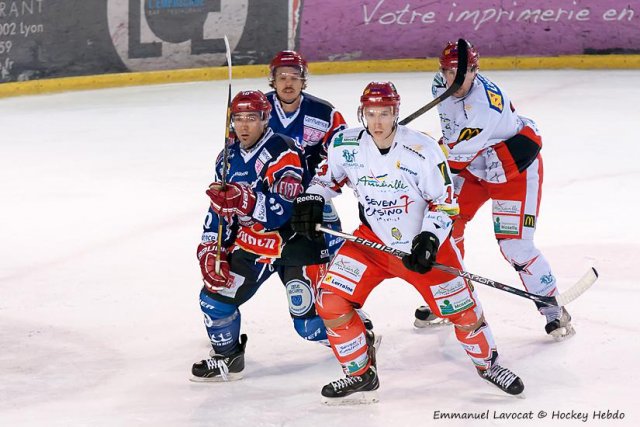 Photo hockey match Lyon - Amnéville le 01/12/2012