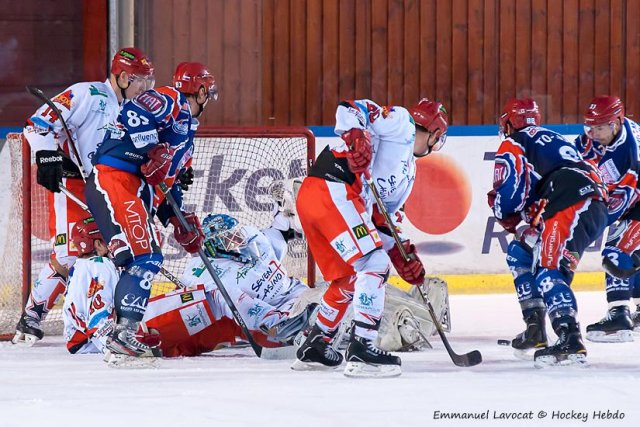 Photo hockey match Lyon - Amnéville le 01/12/2012