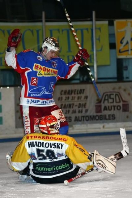 Photo hockey match Epinal  - Strasbourg  le 04/11/2008