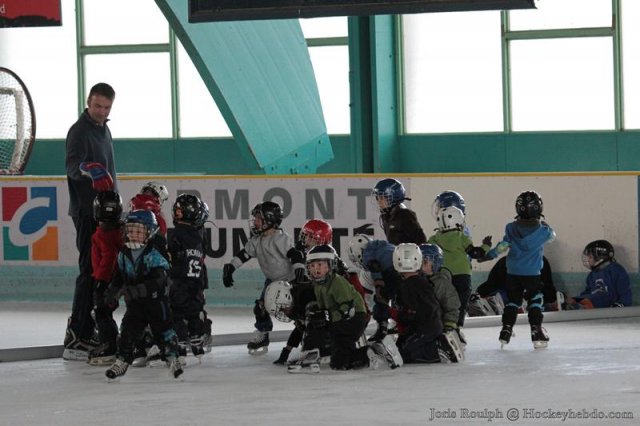 Photo hockey reportage Formation fédérale entraîneur