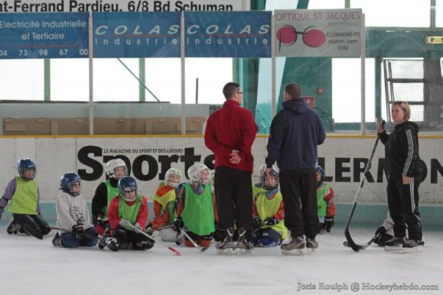 Photo hockey reportage Formation fédérale entraîneur