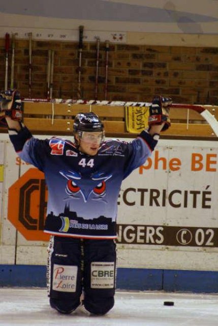 Photo hockey match Angers  - Amiens  le 11/11/2008