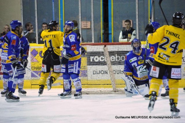 Photo hockey match Dijon  - Rouen le 08/12/2012