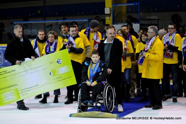 Photo hockey match Dijon  - Rouen le 08/12/2012