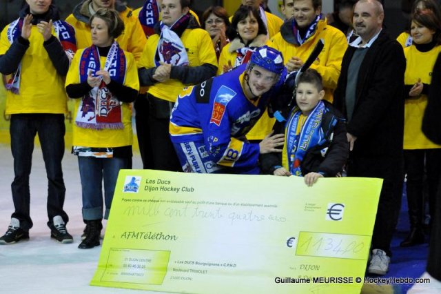 Photo hockey match Dijon  - Rouen le 08/12/2012