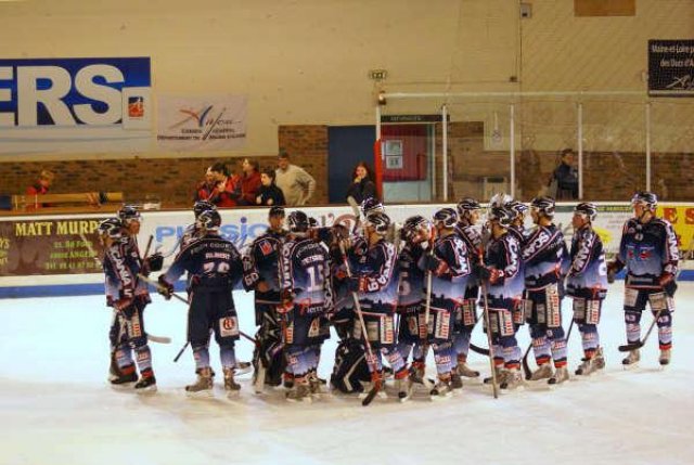 Photo hockey match Angers  - Amiens  le 11/11/2008