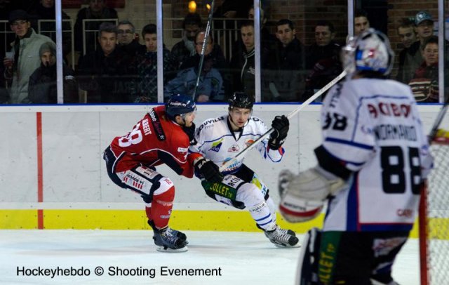 Photo hockey match Angers  - Caen  le 08/12/2012
