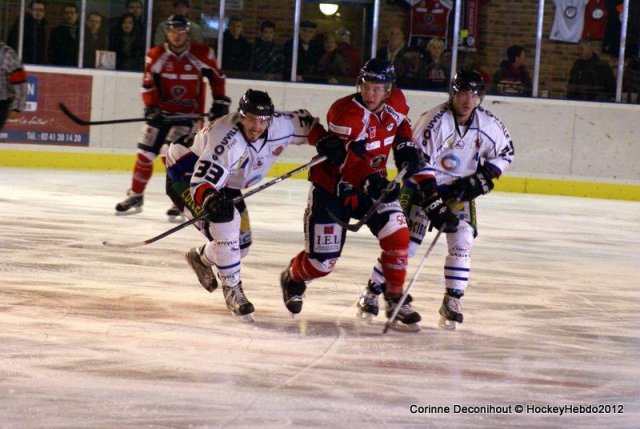 Photo hockey match Angers  - Caen  le 08/12/2012