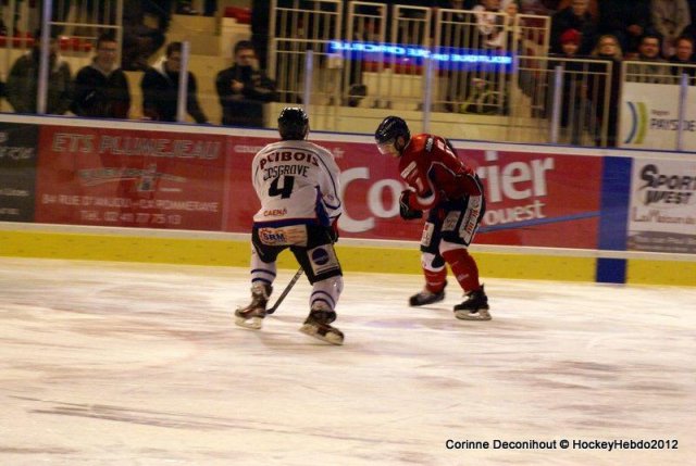 Photo hockey match Angers  - Caen  le 08/12/2012