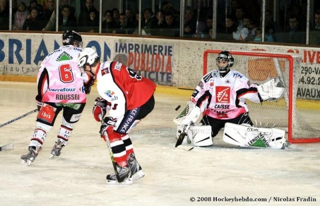 Photo hockey match Briançon  - Amiens  le 15/11/2008