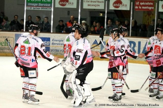 Photo hockey match Briançon  - Amiens  le 15/11/2008