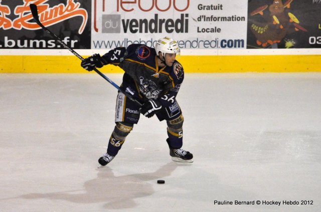 Photo hockey match Reims* - Courbevoie  le 14/12/2012