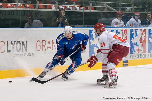 Photo hockey reportage France-Danemark : courte désillusion 