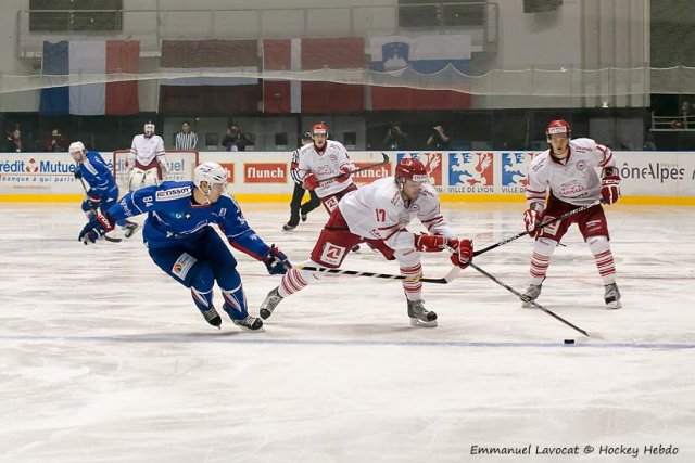 Photo hockey reportage France-Danemark : courte désillusion 