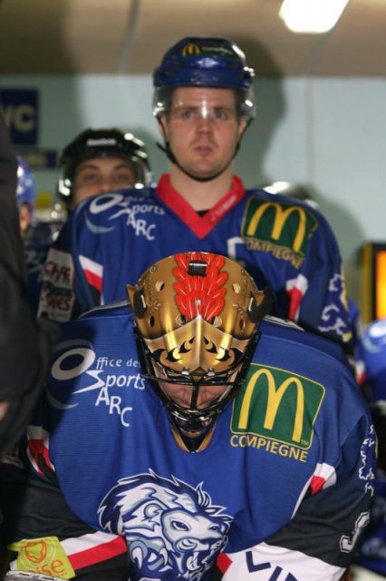 Photo hockey match Compiègne - Clermont-Ferrand le 08/12/2012