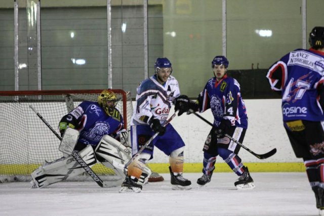 Photo hockey match Compiègne - Clermont-Ferrand le 08/12/2012