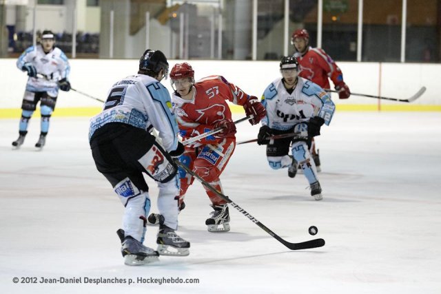 Photo hockey match Valence - Tours  le 15/12/2012