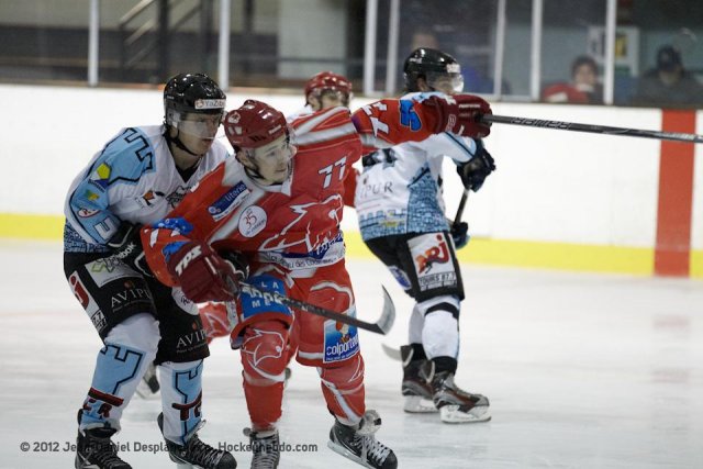Photo hockey match Valence - Tours  le 15/12/2012