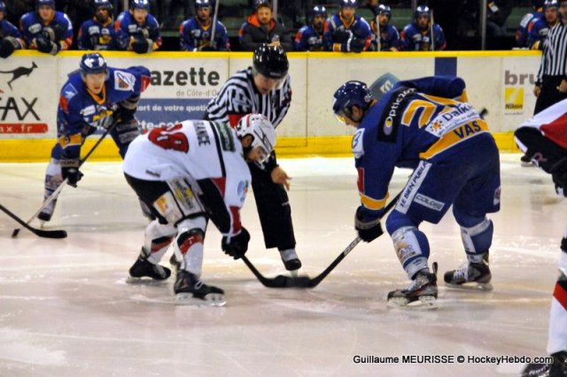 Photo hockey match Dijon  - Briançon  le 19/12/2012