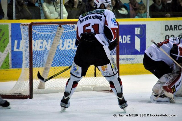 Photo hockey match Dijon  - Briançon  le 19/12/2012
