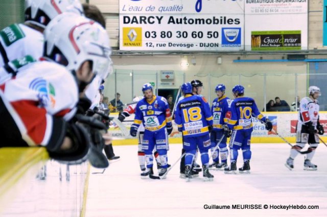 Photo hockey match Dijon  - Briançon  le 19/12/2012