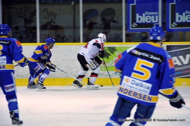 Photo hockey match Dijon  - Briançon  le 19/12/2012