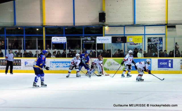 Photo hockey match Dijon  - Briançon  le 19/12/2012