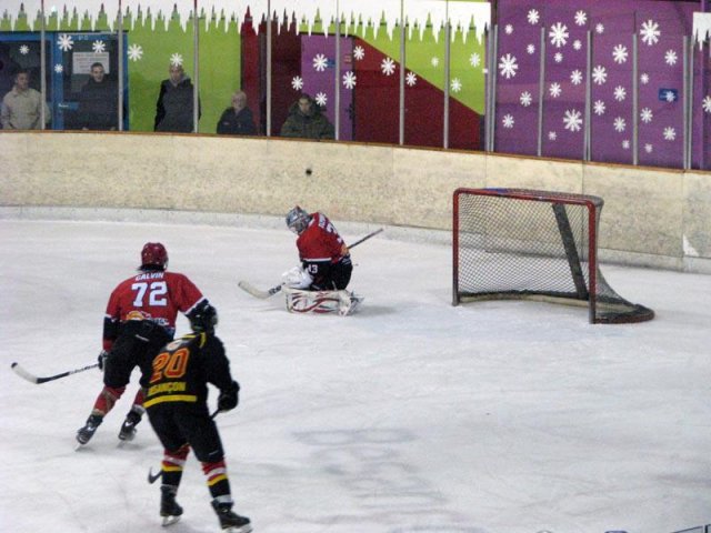 Photo hockey match Besançon - Valenciennes le 22/12/2012