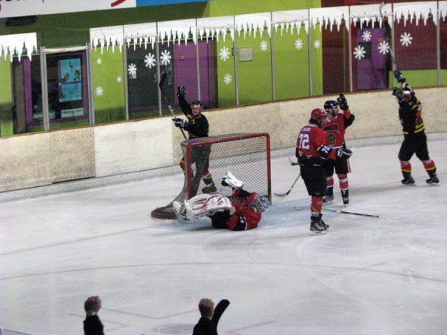 Photo hockey match Besançon - Valenciennes le 22/12/2012