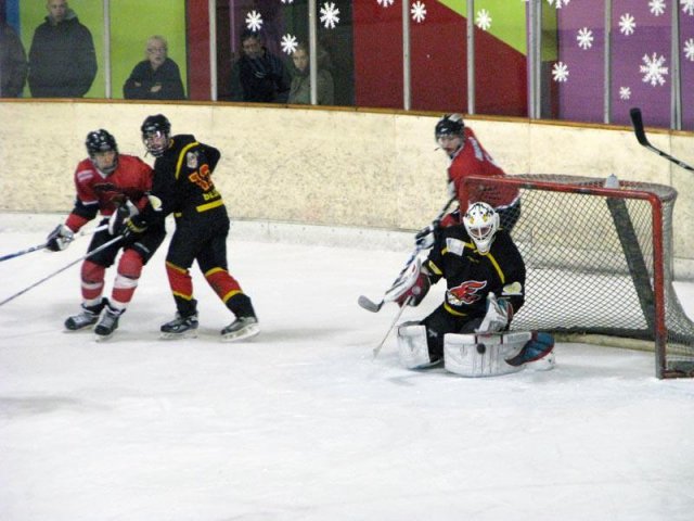 Photo hockey match Besançon - Valenciennes le 22/12/2012