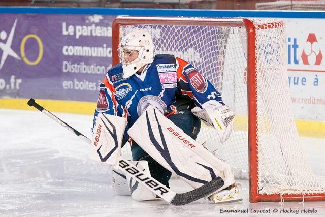 Photo hockey match Lyon - Nice le 22/12/2012