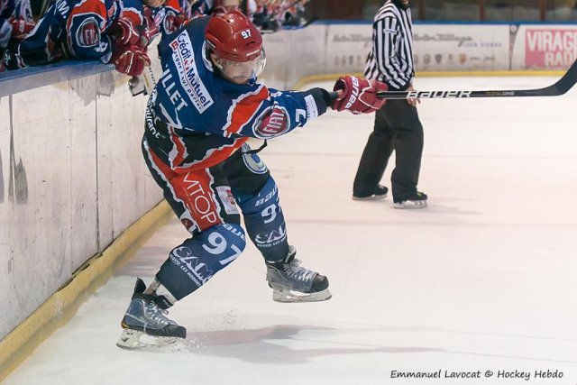 Photo hockey match Lyon - Nice le 22/12/2012