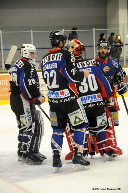Photo hockey match Caen  - Viry-Châtillon le 15/11/2008