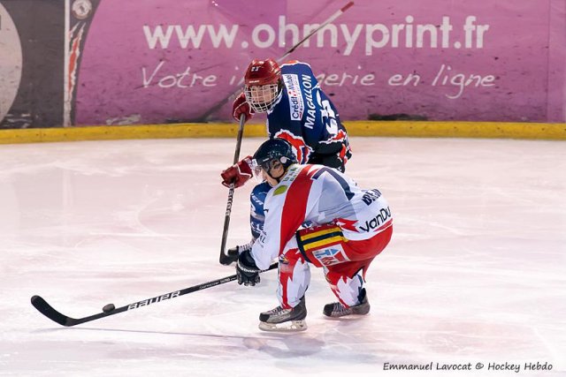 Photo hockey match Lyon - Nice le 22/12/2012