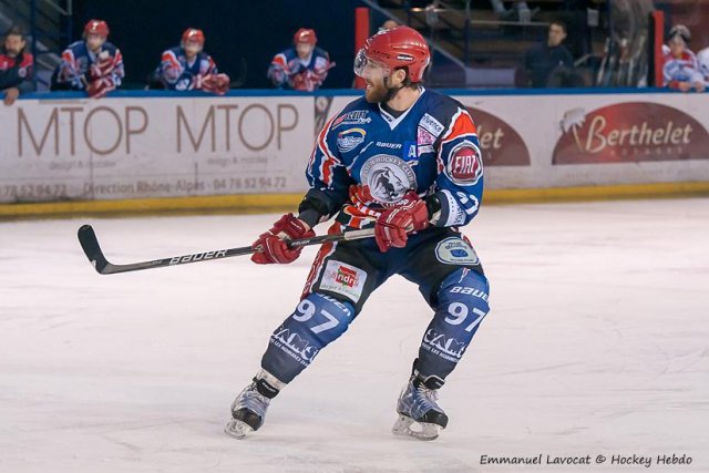 Photo hockey match Lyon - Nice le 22/12/2012