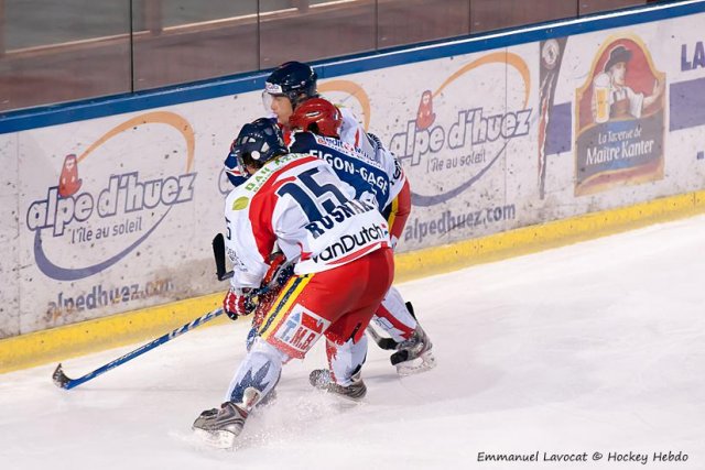 Photo hockey match Lyon - Nice le 22/12/2012