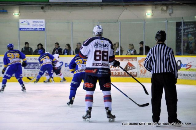 Photo hockey match Dijon  - Grenoble  le 22/12/2012